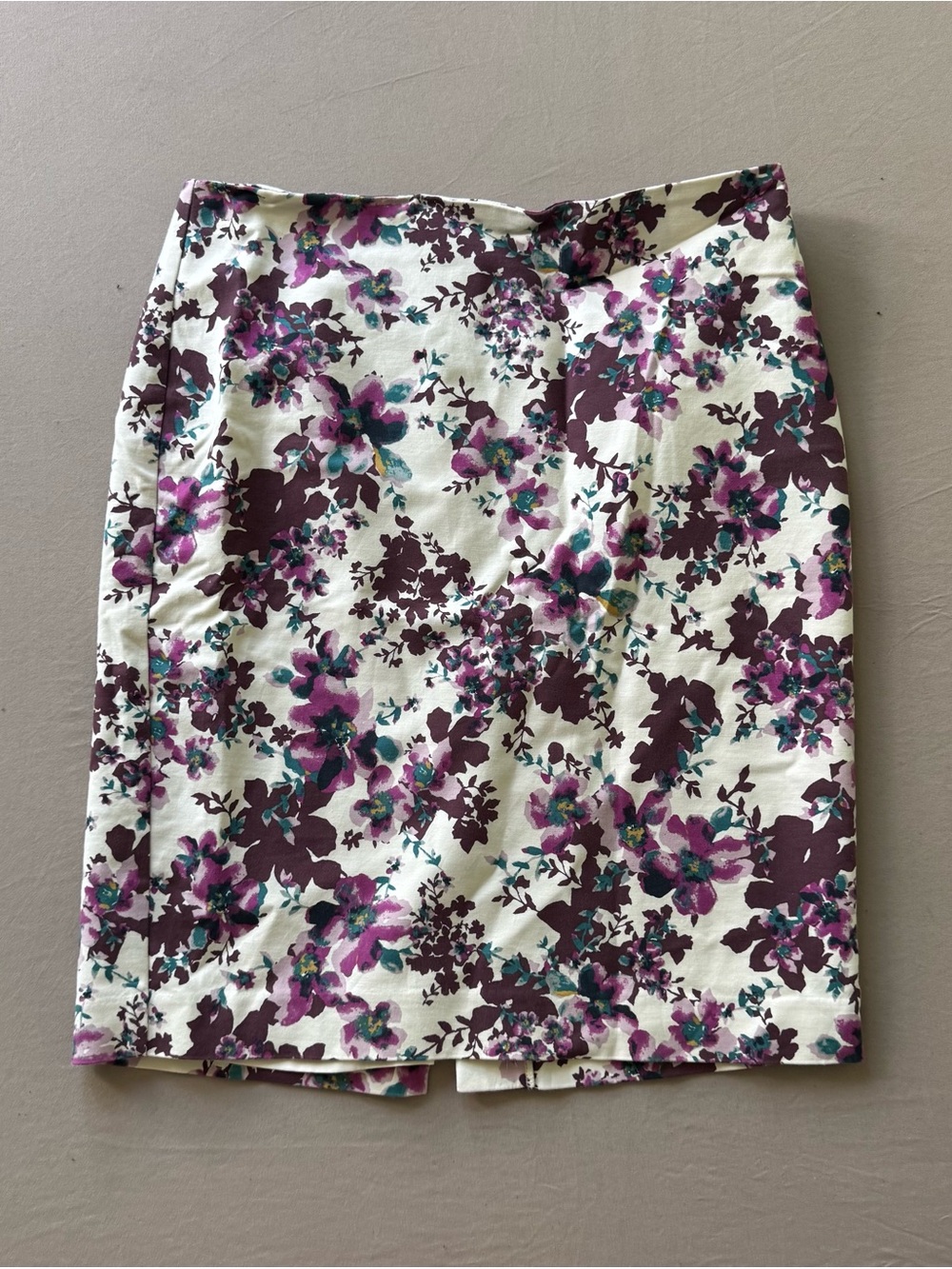 Ann Taylor Floral Pencil Skirt
